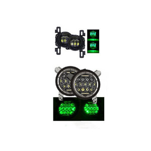 Quake LED, RGB LED Headlights with Fog Lights, for 18-23 Jeep Wrangler JL & Gladiator JT Quake LED, RGB LED Headlights with Fog Lights, for 18-23 Jeep Wrangler JL & Gladiator JT