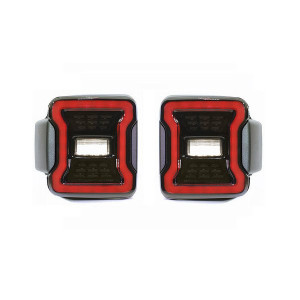Quake LED, Blackout LED Replacement Tail Lights, for 18-23 Jeep Wrangler JL