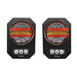 Quake LED, Step up LED Tail Lights, for 20-23 Jeep Gladiator JT Quake LED, Step up LED Tail Lights, for 20-23 Jeep Gladiator JT