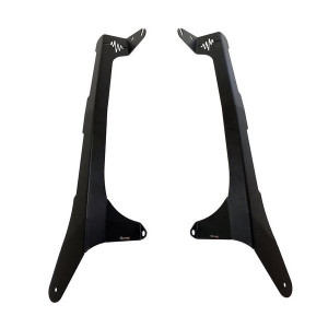 Quake LED, A-Pillar Pod & Single 52" Light Bar Cowl Mounts, for 18-23 Jeep Wrangler JL & Gladiator JT Quake LED, A-Pillar Pod & Single 52" Light Bar Cowl Mounts, for 18-23 Jeep Wrangler JL & Gladiator JT