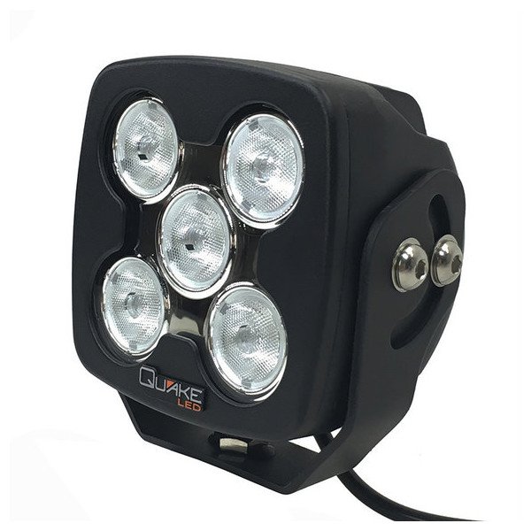 Quake LED, Megaton RGB 4.5" Cube LED Spot Light - Single, Universal Quake LED, Megaton RGB 4.5" Cube LED Spot Light - Single, Universal