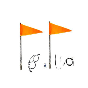 Quake LED, HD RGB Accent Whip Light Kit, 2 Foot - Pair Quake LED, HD RGB Accent Whip Light Kit, 2 Foot - Pair