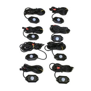 Quake LED, RGB ACCENT ROCK LIGHTS, 8 piece Quake LED, RGB ACCENT ROCK LIGHTS, 8 piece