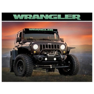 Aerolidz, Wrangler Insert, in Mint for Dual LED Light Bar Silencer