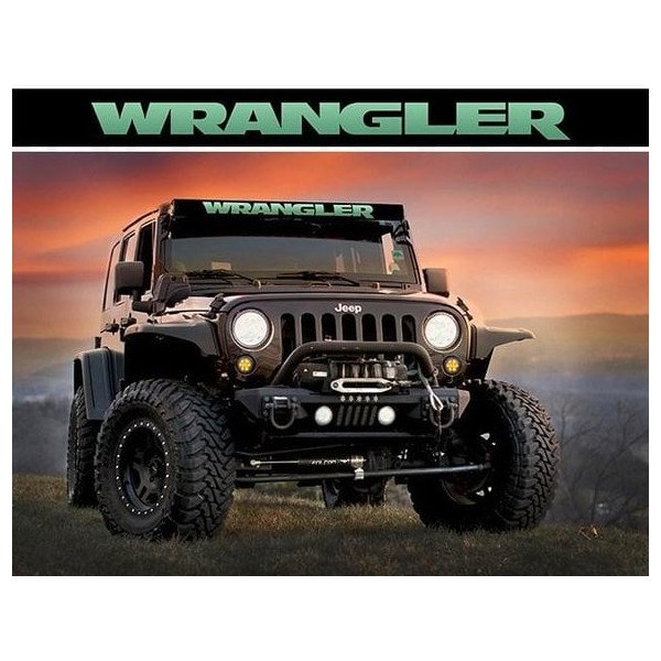 Aerolidz, Wrangler Insert, in Mint for Dual LED Light Bar Silencer Aerolidz, Wrangler Insert, in Mint for Dual LED Light Bar Silencer