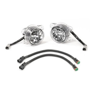 Quadratec, JK Style LED Fog Lamp Kit, 97-04 Wrangler TJ, for 97-06 Jeep Wrangler TJ & Unlimited