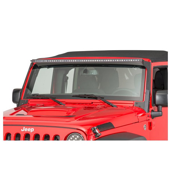 Putco, Luminix Overhead Light Bar Mounting Brackets, for 07-18 Jeep Wrangler JK