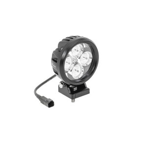 Quadratec, 4" Round LED Light, Flood Beam