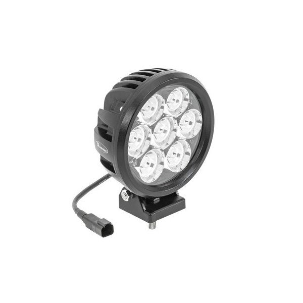 Quadratec, 6" Round LED Light, 10&deg; Spot Beam, 