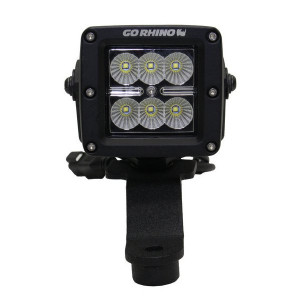 Go Rhino, 3" Cube Windshield Cowl Light Mounts, for 18-23 Jeep Wrangler JL Unlimited & Gladiator JT