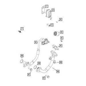 Mopar, Engine Oil Filter, for 19-23 Jeep Renegade BU Mopar, Engine Oil Filter, for 19-23 Jeep Renegade BU
