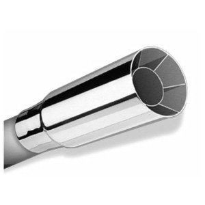 Borla, Single Round Intercooled Polished Tip, Universal Borla, Single Round Intercooled Polished Tip, Universal