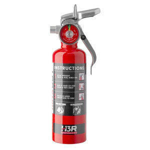 MAXOUT 1lb. Dry Chemical Fire Extinguisher, Red