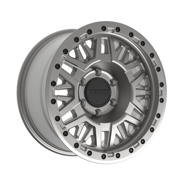 FARSON Rims 17X8.5J Grey &ndash; (6x135) Bolt Pattern By Lander Wheels